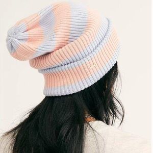 **NWT** Free People Striped Beanie